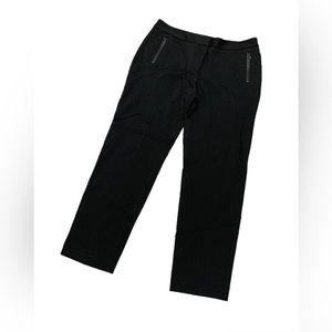 Talbots Signature Black Pointe Knit Pants.   Sz 10.